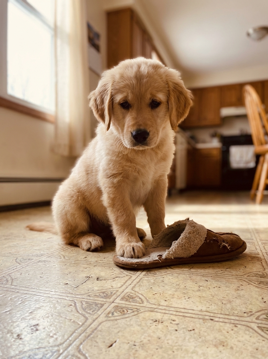 хозяйка щенка Баффи